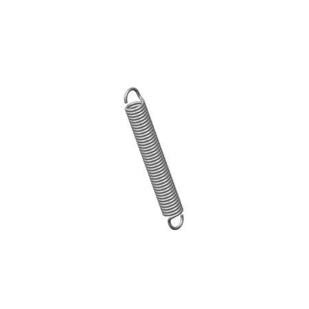 Extension Spring, O= .234, L= 1.78, W= .035